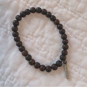 Devon Paige McCleary Diamond and Tibetan Bead Bracelt